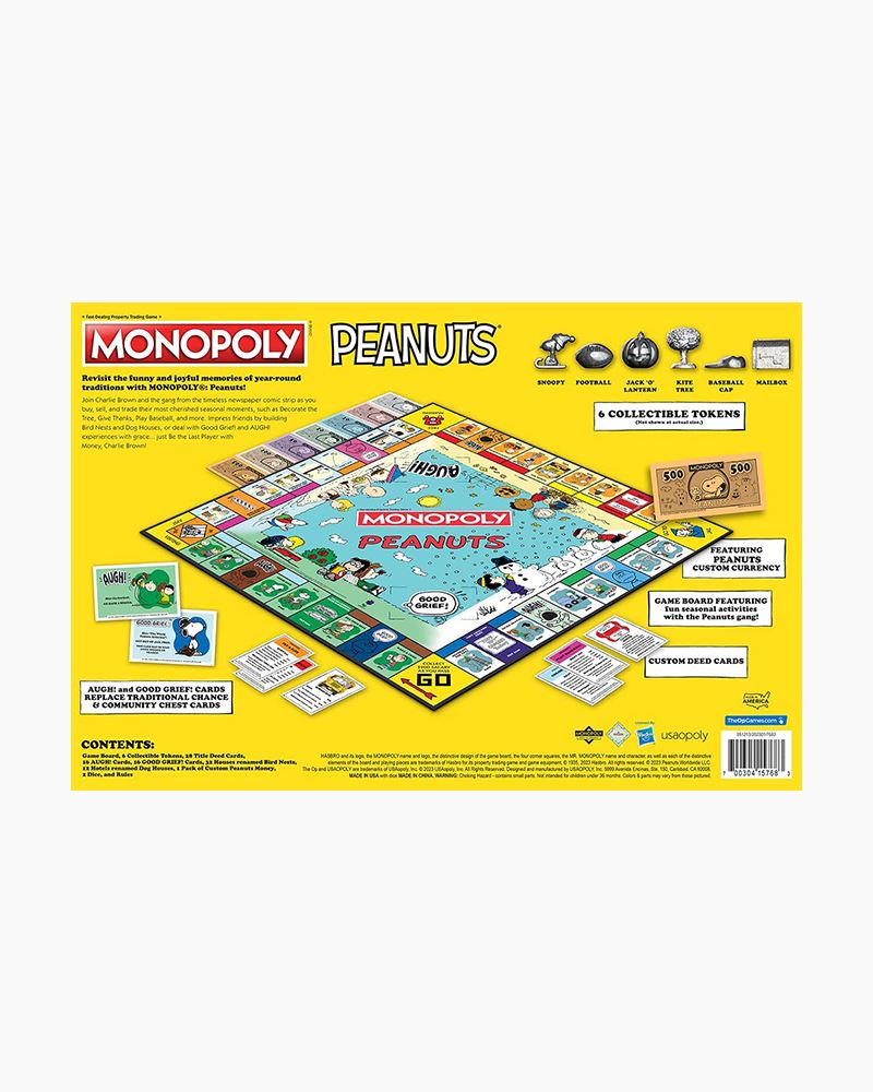 USAopoly Monopoly: Peanuts Edition The Paper Store