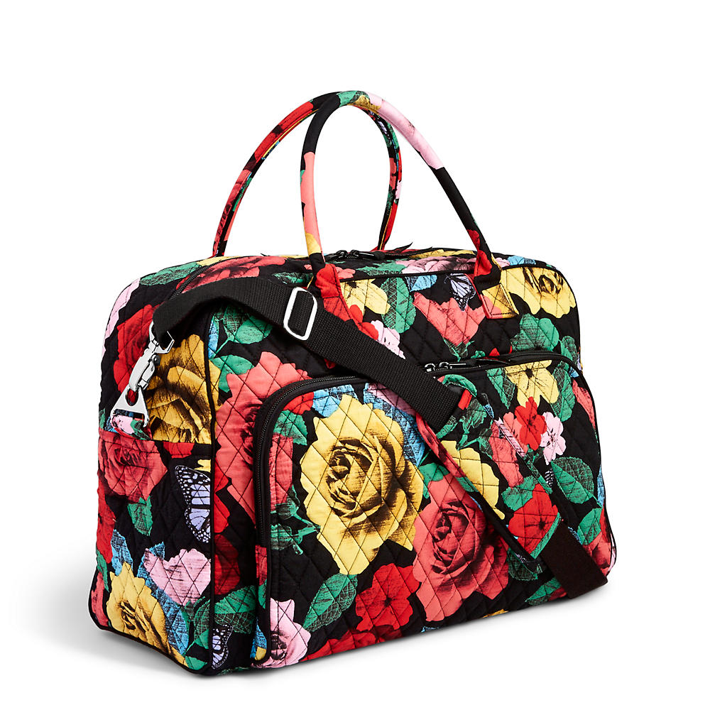 Vera Bradley Weekender Travel Bag in Havana Rose | The Paper Store