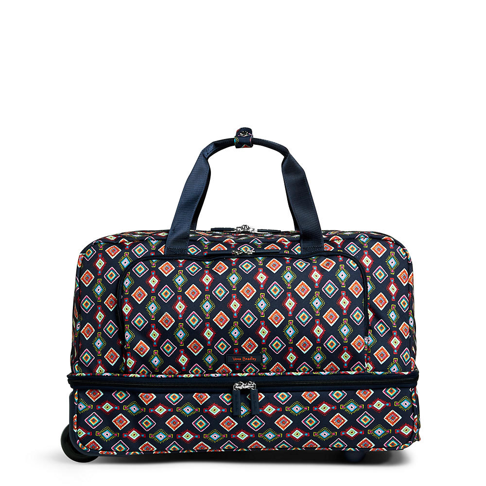 vera bradley wheeled luggage