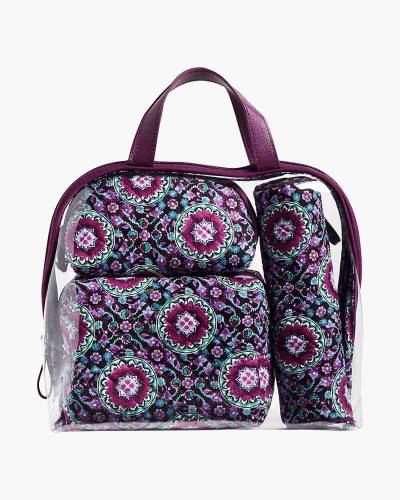 vera bradley makeup bag hanging