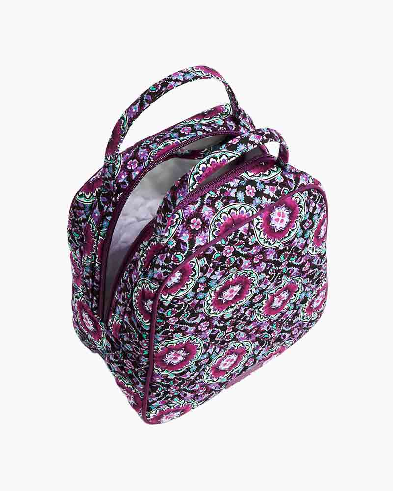 vera bradley lilac medallion lunch bag