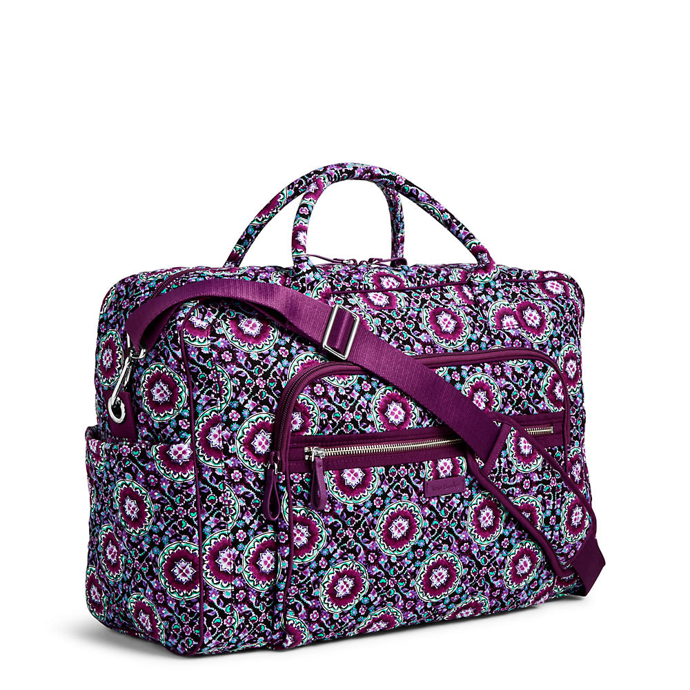 vera bradley lilac medallion lunch bag