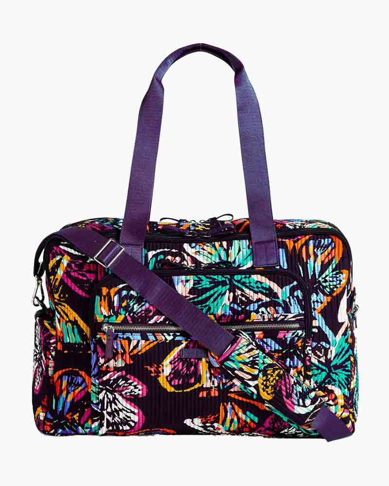 vera bradley butterfly tote