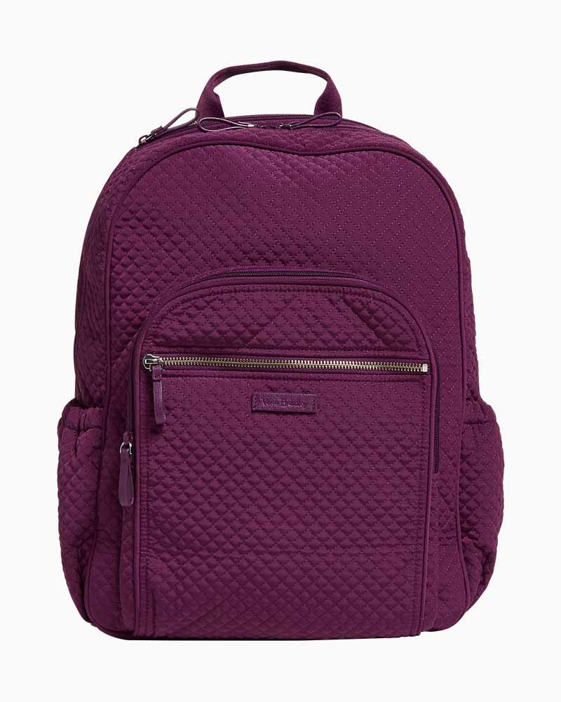 vera bradley backpack solid color