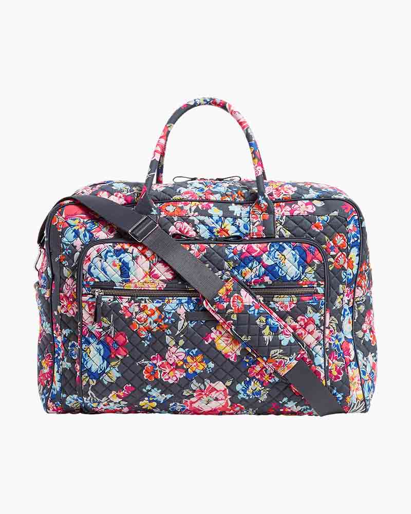 vera bradley iconic grand weekender