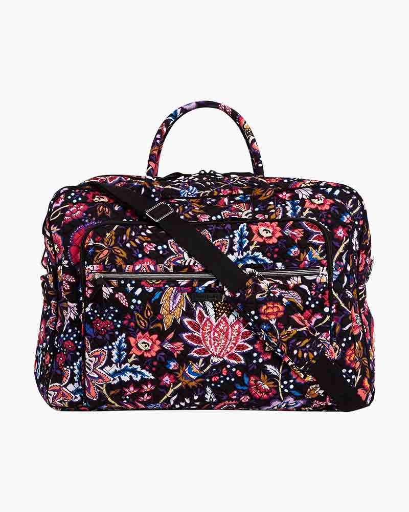 vera bradley grand weekender travel bag