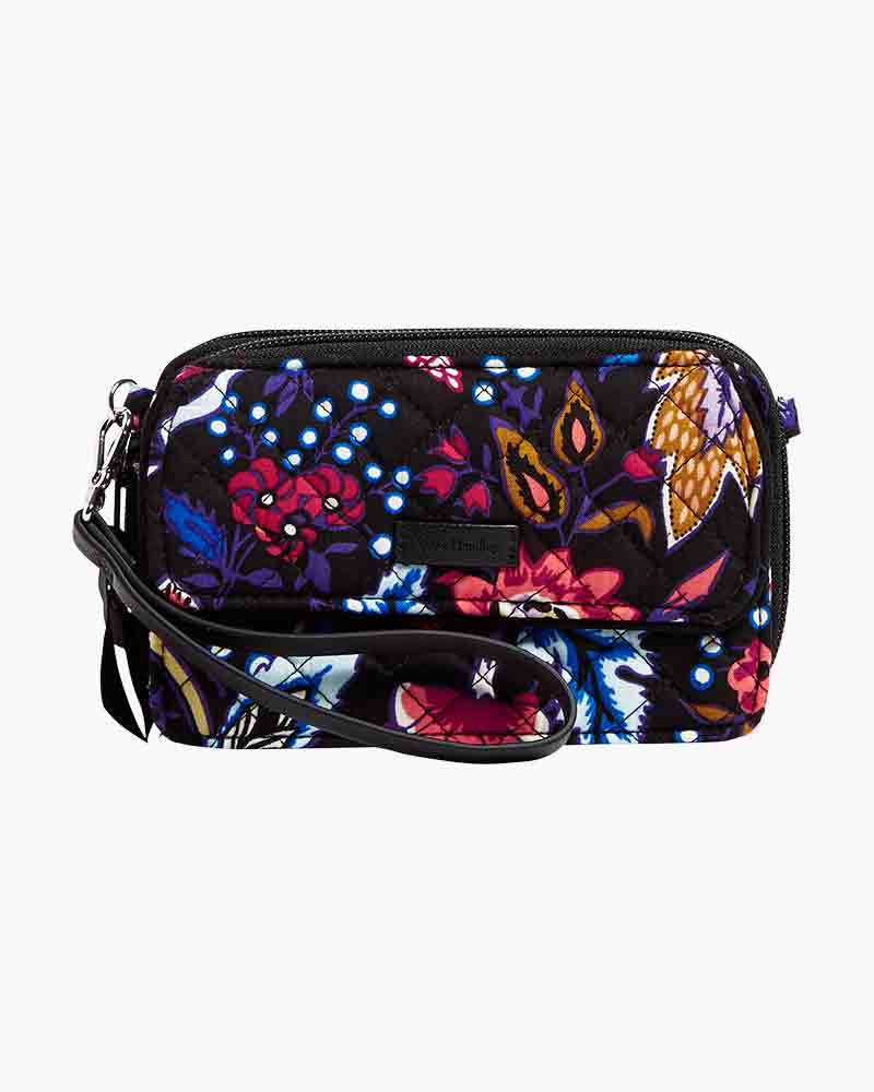 vera bradley rfid all in one crossbody black