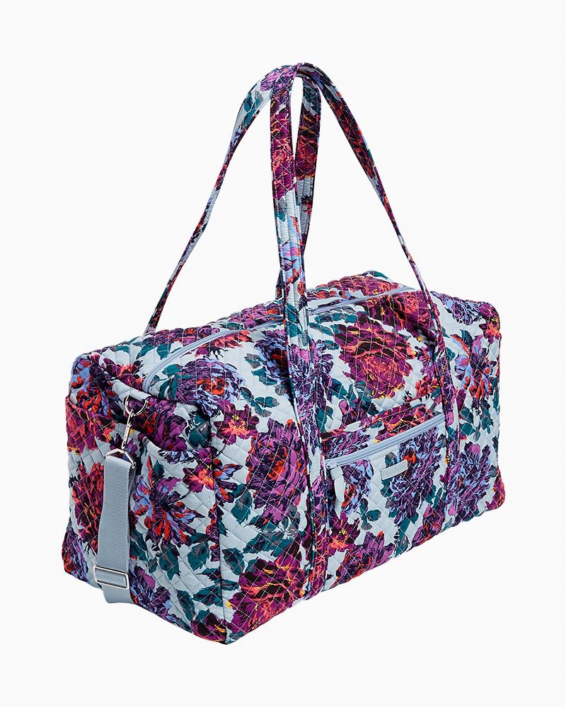 vera bradley duffel bag pink