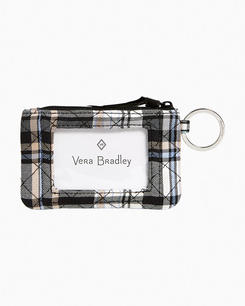 vera bradley cozy plaid tote