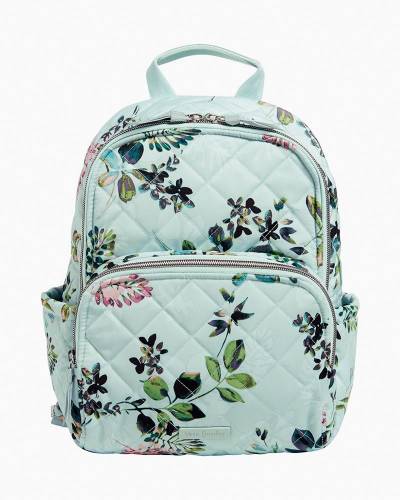 Vera Bradley Convertible Small Backpack in Peach Blossom Bouquet