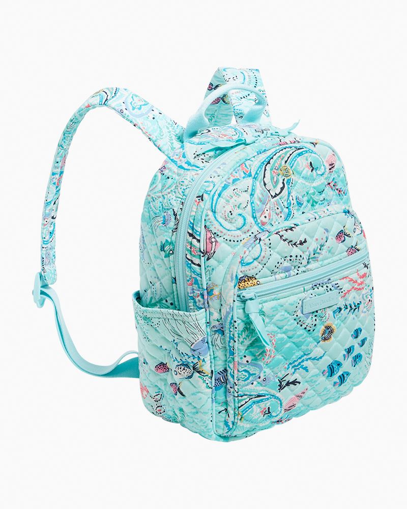 Vera Bradley Small Backpack in Paisley Wave | The Paper Store