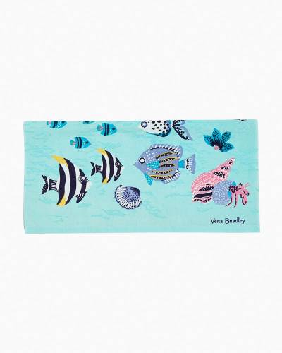 Beach Towel Paisley Wave Fish by Vera Bradley