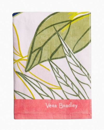 Vera Bradley Large Beach Towel RAIN FOREST Pattern Retired! NWT!