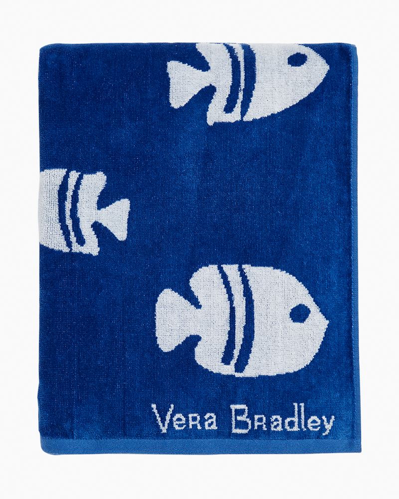 Beach Towel Paisley Wave Fish by Vera Bradley