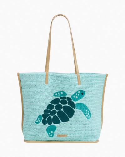 Smiles for Miles Straw Beach Tote Bag