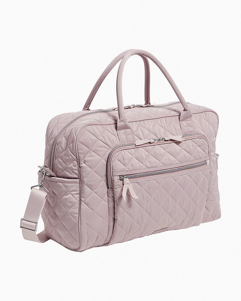 Vera Bradley Weekender Travel Bag in Dover Mauve | The Paper Store