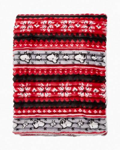 Vera bradley Peanuts discount Cozy Life Throw Blanket in Snoopy Fair Isle