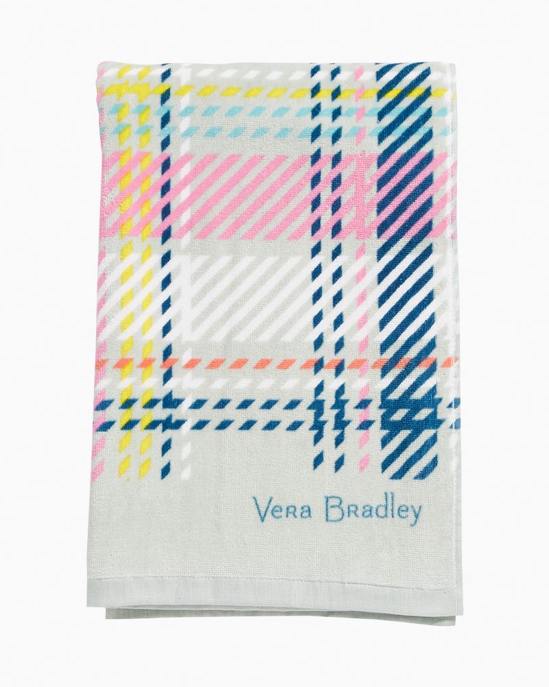 Double Sided Beach Towel - Pastel Plaid - Vera Bradley – Red Barn Company  Store