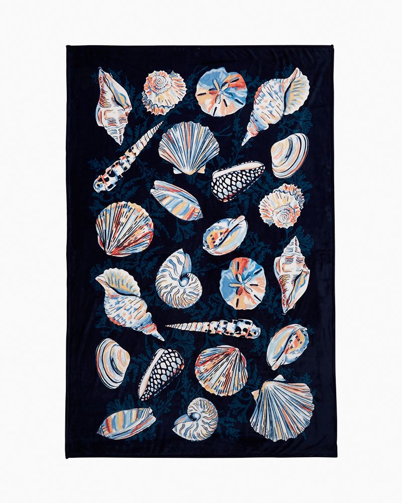 Vera Bradley Beach Towel - Morning Shells Blue