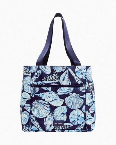 Vera Bradley Beach Towel - Morning Shells Blue