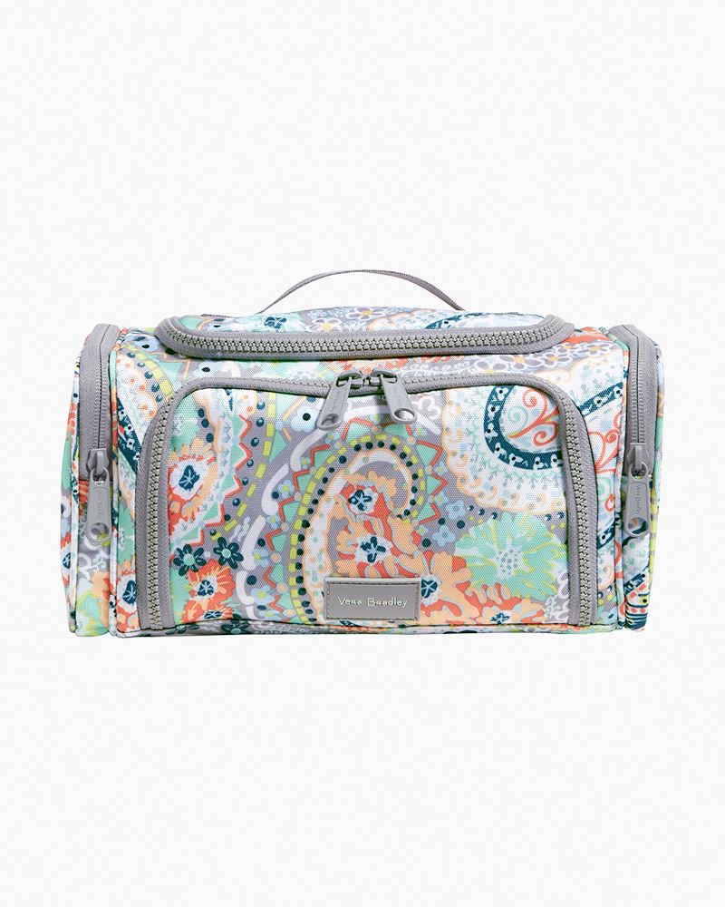 Vera Bradley Travel Cosmetic Bags Review - an indigo day