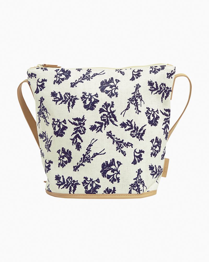 Vera Bradley Straw Bucket Tote Bag