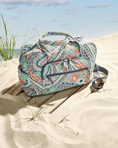 Weekender Travel Bag Citrus Paisley – Occasionally Yours, 40% OFF