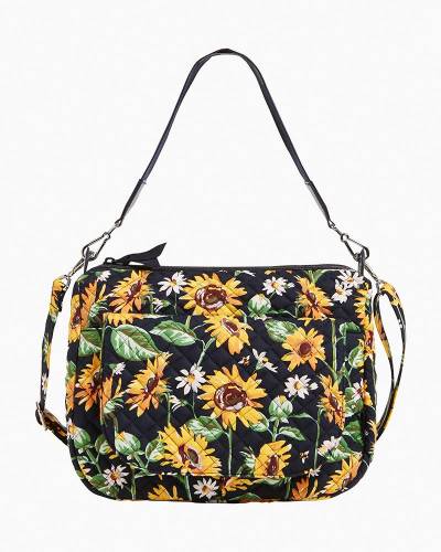 Vera Bradley Multi-Compartment Shoulder Bag in Sunflowers | The