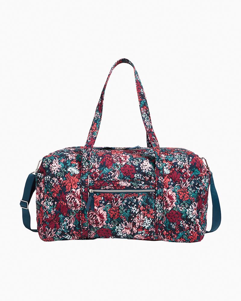 vera bradley iconic large travel duffel bag