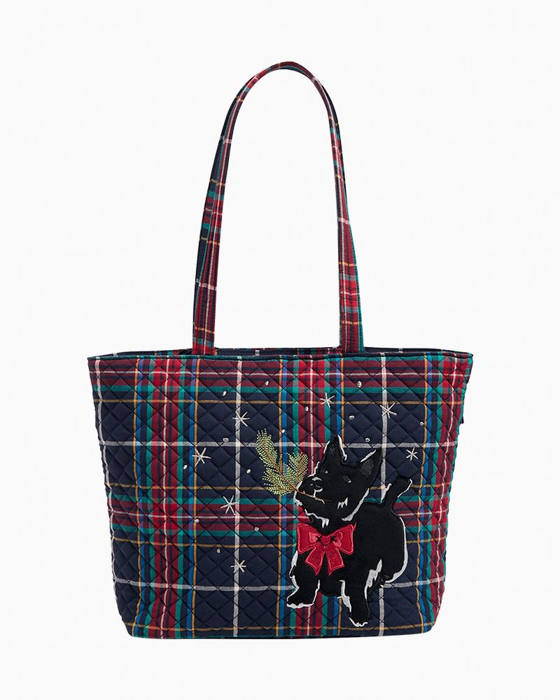 Vera Bradley Small Vera Tote Bag in Scottie Dog The Paper Store