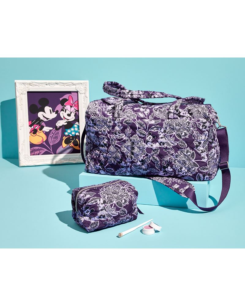 Vera Bradley Small Vera Tote in Mickey Minnie's Flirty deals Floral Tonal