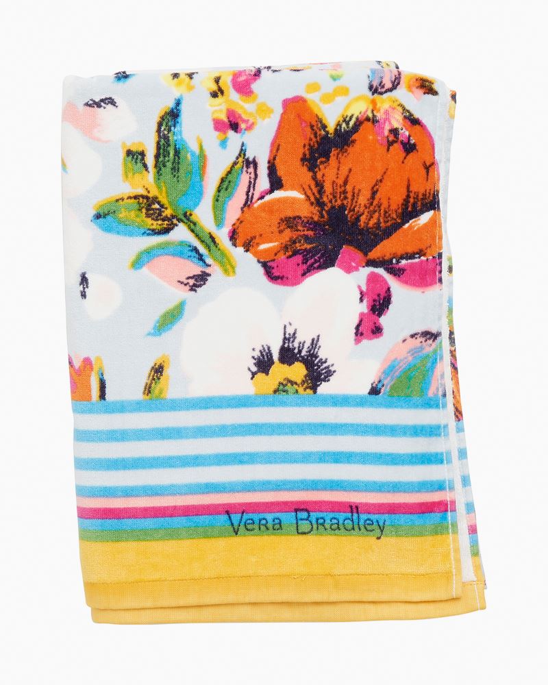 Vera Bradley Dorm Towel Cloud Vine Multi