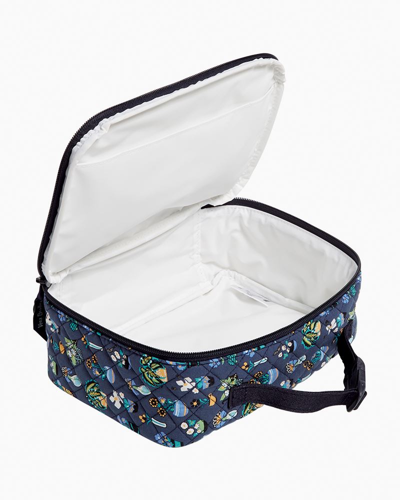 Vera Bradley Women's Cotton Travel Pill Case Tranquil Medallion : Target