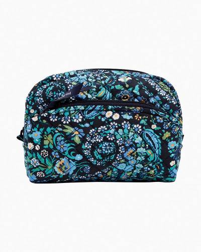 Vera Bradley Women's Performance Twill Travel Pill Case Immersed Blooms