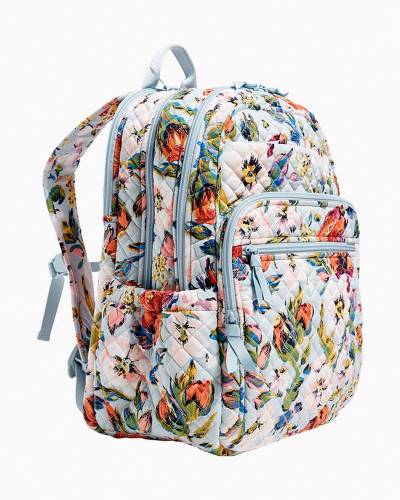 Clearly Colorful Sea Air Floral Clear Large Backpack 12 W x 16.25 high quality H x 6.50 D 33