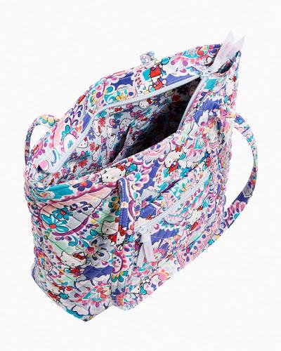 Hello Kitty x Vera Bradley Small Tote Bag (Bow Print)