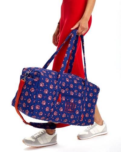 Vera Bradley New York Giants Large Travel Duffel Bag