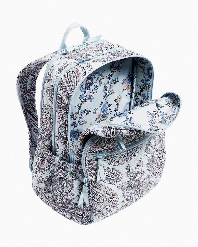 Vera Bradley Outlet  XL Campus Backpack - Cotton – Vera Bradley Outlet  Store