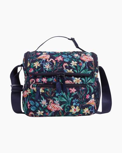  Vera Bradley Recycled Ripstop Cooler Backpack, Flamingo Party :  Clothing, Shoes & Jewelry