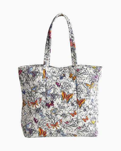 Vera Bradley Hathaway Tote in Wing + Bloom | The Paper Store