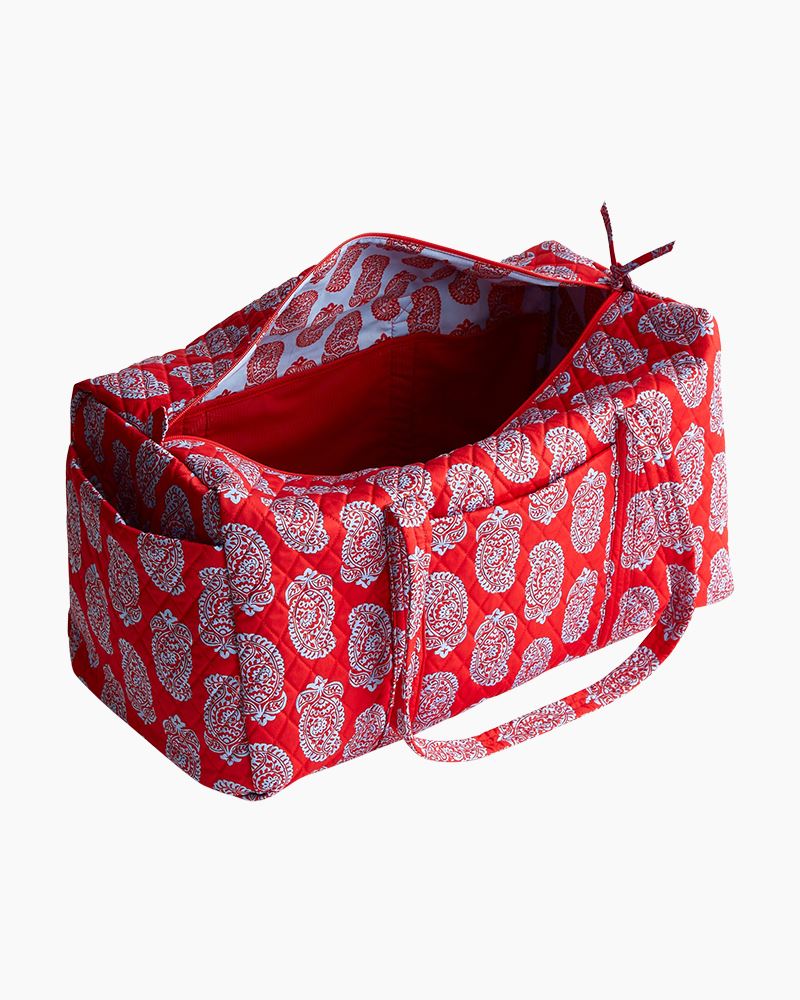 Vera buy Bradley Red Limited Edition Frill Duffle Bag