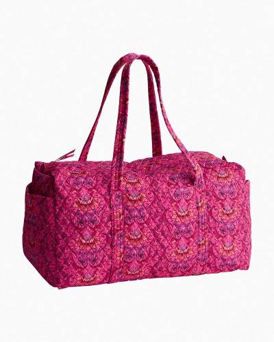 Vera Bradley Factory Style Large Traveler Duffel Bengal Lily high quality