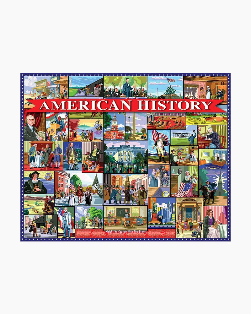 White Mountain Puzzles American History Jigsaw Puzzle (1,000 Pc.) | The ...