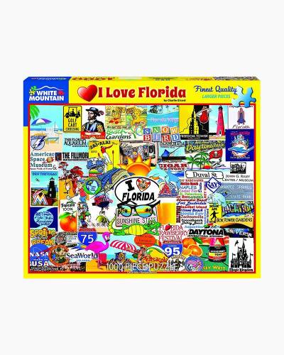 I Love New Jersey (1535pz) - 1000 Piece Jigsaw Puzzle