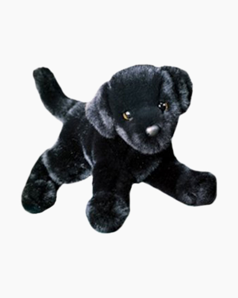 black lab stuffed toy