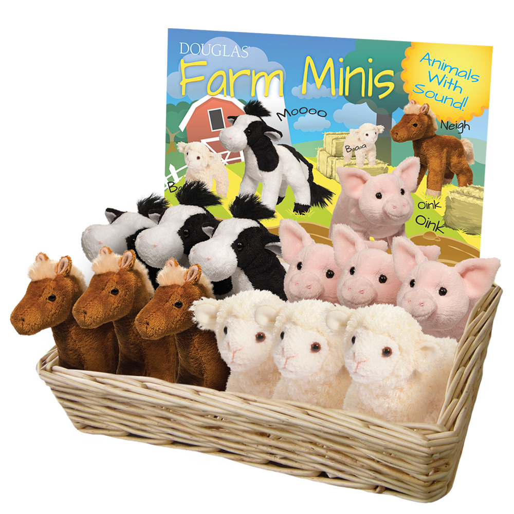 small stuffed farm animals