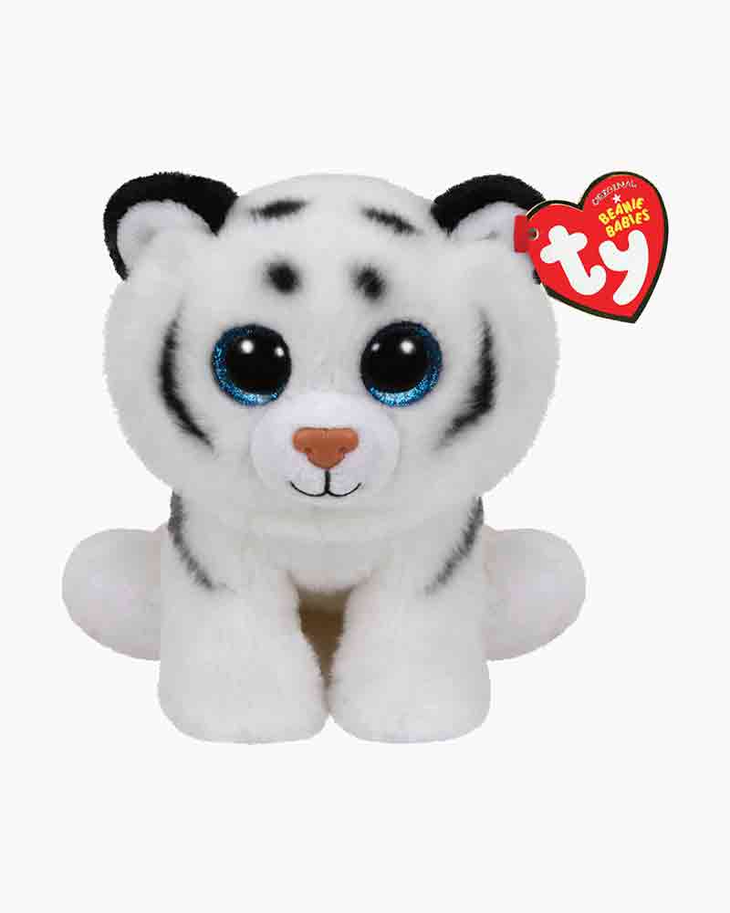 stuffed white tiger