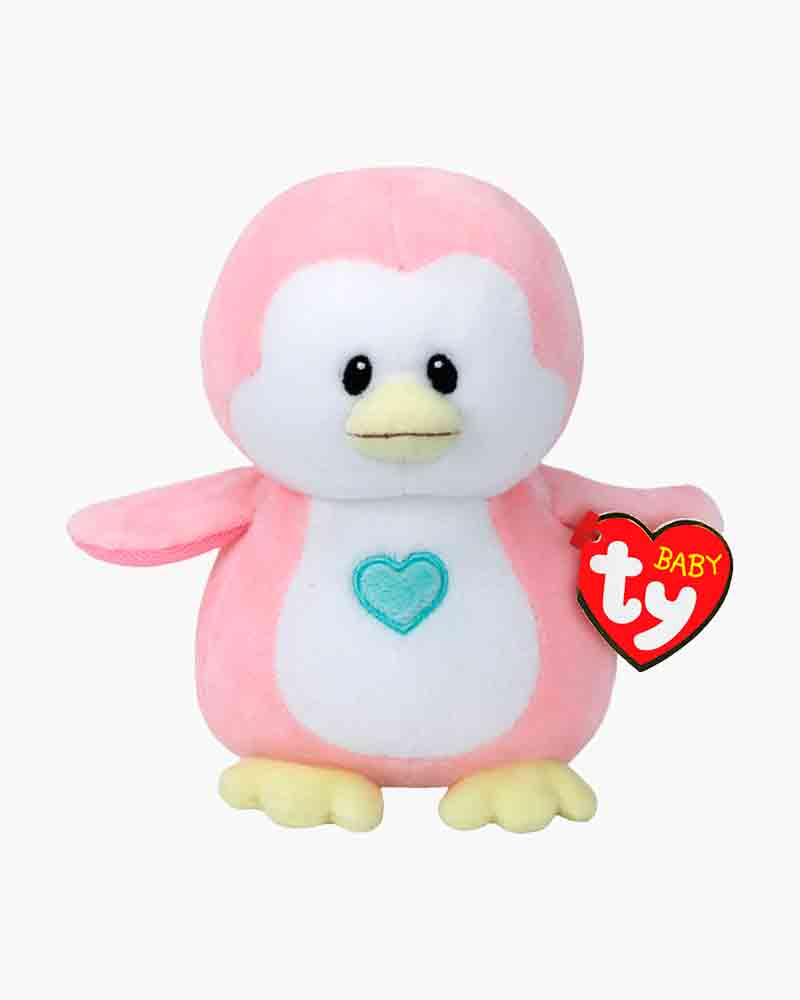 pink penguin plush