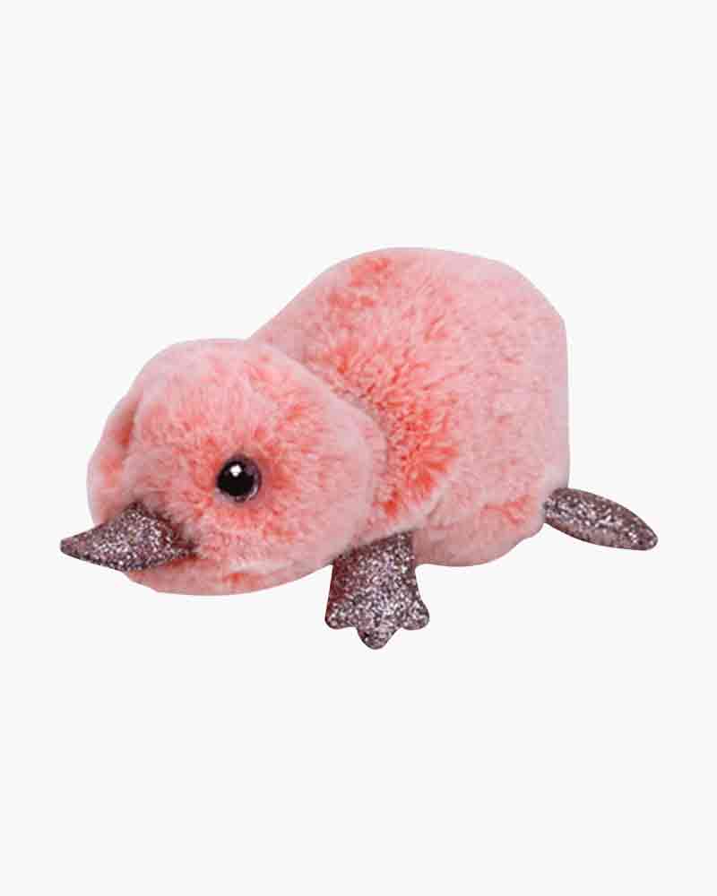 pink platypus stuffed animal