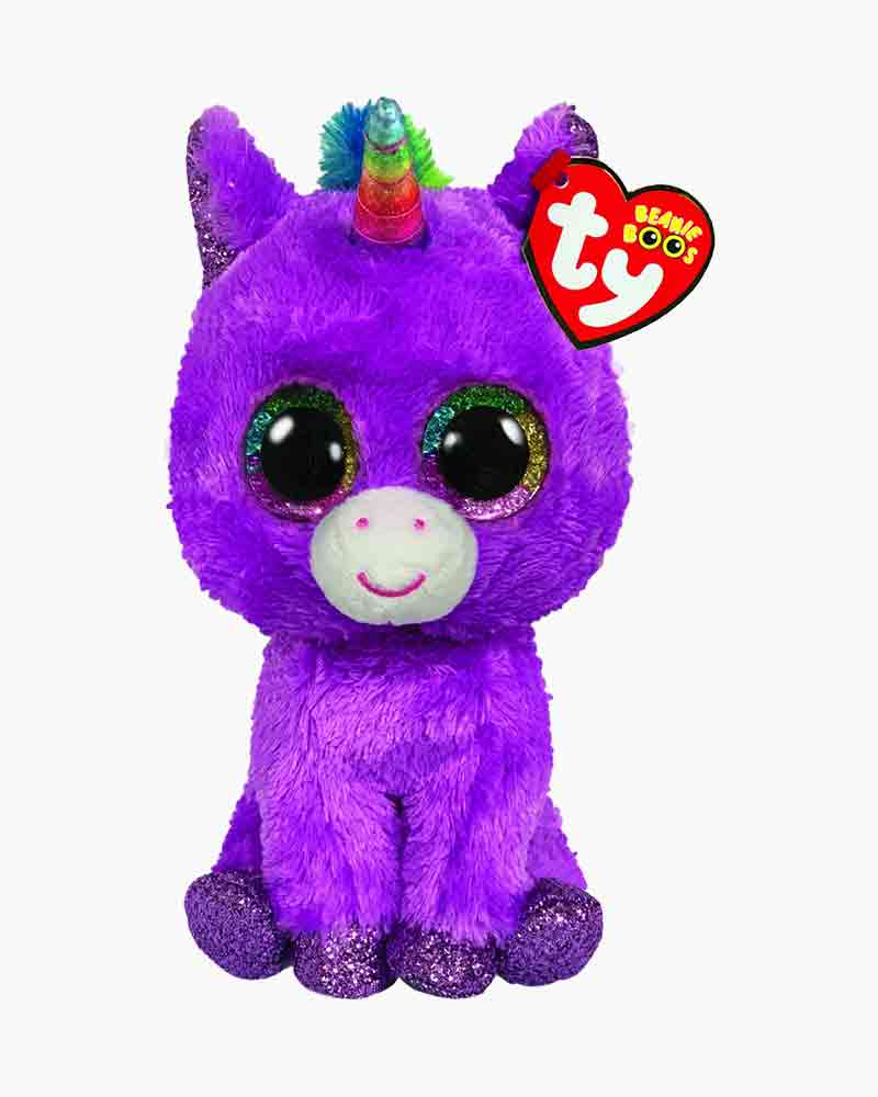 Buy 3 for $10, Purple Unicorn Puff Ball Keychain